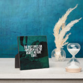 制限 – トレーニング やる気を起こさせる フォトプラーク (インサイチュ)