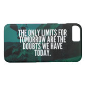 制限 – トレーニング やる気を起こさせる Case-Mate iPhoneケース (裏面(横))