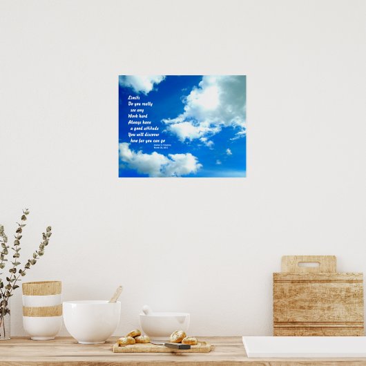 制限 ポスター (キッチン)