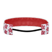 刺かわいらししゅうした顔のフローラ アスレチックヘッドバンド (裏面)