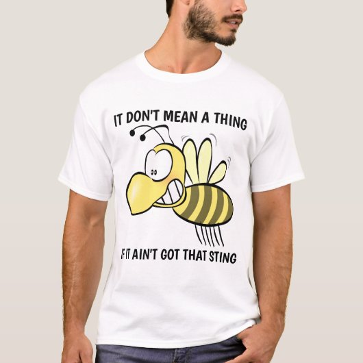 刺さなければ意味はないT Tシャツ (正面)