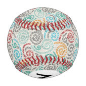 刺しゅうファンシー紙 野球ボール (裏面)