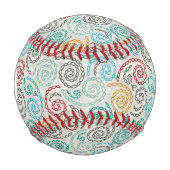 刺しゅうファンシー紙 野球ボール (正面)