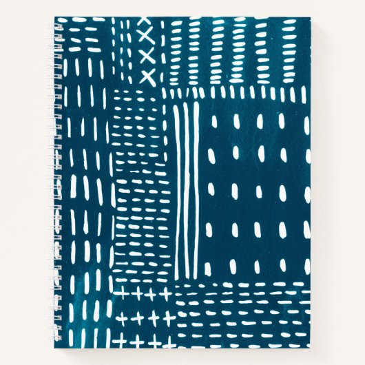 刺し子縫い ノートブック (正面)