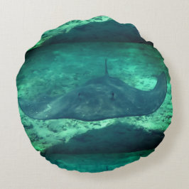 刺し線 ラウンドクッション