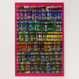 刺カラフルしゅう糸の串 ジグソーパズル