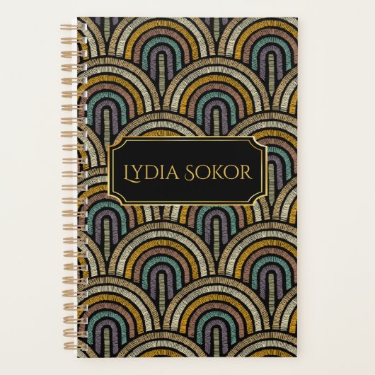 刺パーソナライズされたしゅうスタイルプランナー プランナー手帳 (正面)