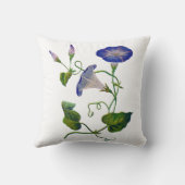 刺フェイクしゅう – ブルーモーニンググローリー クッション (裏面)