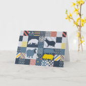 刺フェイク殺したカバ カード (黄色い花)