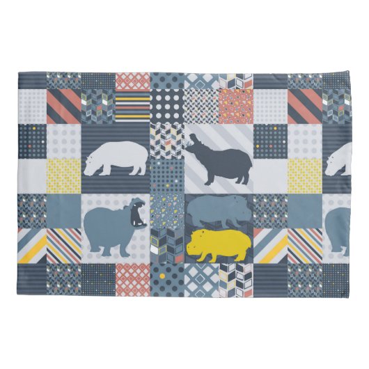 刺フェイク殺したカバ 枕カバー (裏面)