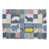 刺フェイク殺したカバ 枕カバー (正面)