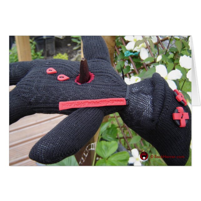 刺傷される (正面横)