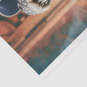 刺入されたボスアリゲーターデコパージュ 薄葉紙 (詳細)