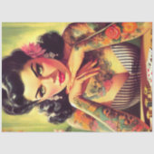 刺入ピンアップポートレート絵を描ズ 薄葉紙 (正面)