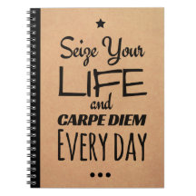 刺激のための感動的なノート: Carpe Diem!
