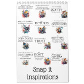 刺激を与える カレンダー (カバー)