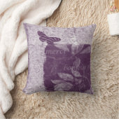 刺激を受けたでフランスのな薄紫 クッション (ブランケット)