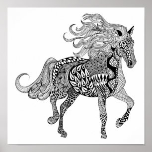 刺激を受けたで黒い馬2 ポスター