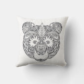 刺激を受けたなくま クッション (裏面)