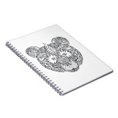 刺激を受けたなくま ノートブック (右側)