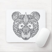 刺激を受けたなくま マウスパッド (マウス)