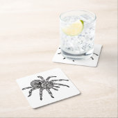 刺激を受けたなくも スクエアペーパーコースター (インサイチュ)