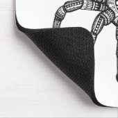 刺激を受けたなくも マウスパッド (コーナー)