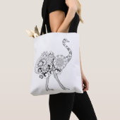 刺激を受けたなだちょう2 トートバッグ (クローズアップ)