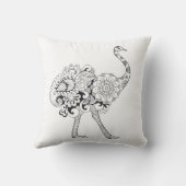 刺激を受けたなだちょう クッション (裏面)