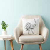 刺激を受けたなだちょう クッション (椅子)