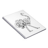 刺激を受けたなだちょう ノートブック (右側)