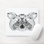 刺激を受けたなアライグマ マウスパッド (マウス)