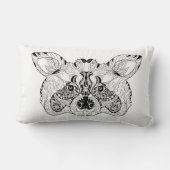 刺激を受けたなアライグマ ランバークッション (裏面)