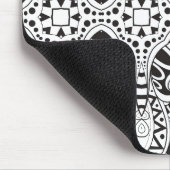 刺激を受けたなイラストレーション マウスパッド (コーナー)