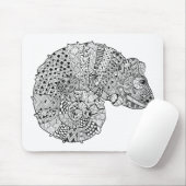 刺激を受けたなカメレオン2 マウスパッド (マウス)