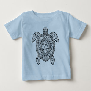 刺激を受けたなカメ ベビーTシャツ