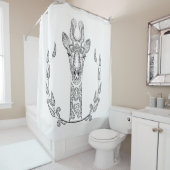 刺激を受けたなキリン シャワーカーテン (インサイチュ)