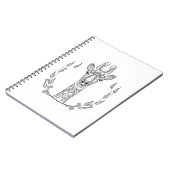 刺激を受けたなキリン ノートブック (左側)