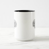 刺激を受けたなコアラ マグカップ (中央)