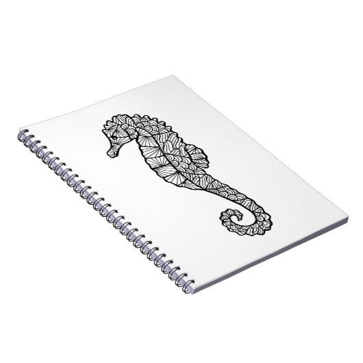 刺激を受けたなタツノオトシゴ ノートブック (右側)