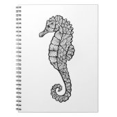 刺激を受けたなタツノオトシゴ ノートブック (正面)