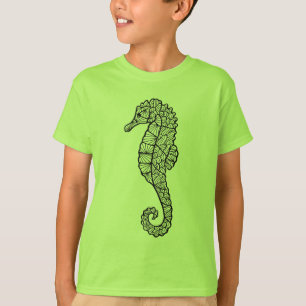 刺激を受けたなタツノオトシゴ Tシャツ