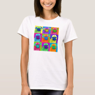 刺激を受けたなパグのワイシャツ Tシャツ