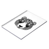 刺激を受けたなパンダ ノートブック (左側)