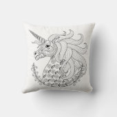 刺激を受けたなユニコーン クッション (裏面)