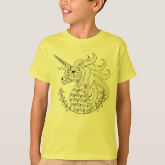 刺激を受けたなユニコーン Tシャツ