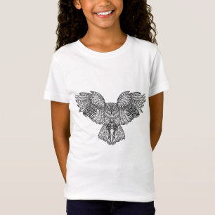 刺激を受けたなワシミミズク Tシャツ