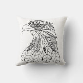 刺激を受けたなワシ クッション (裏面)