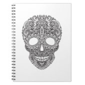 刺激を受けたな人間のスカル ノートブック (正面)