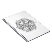 刺激を受けたな円形の要素 ノートブック (右側)